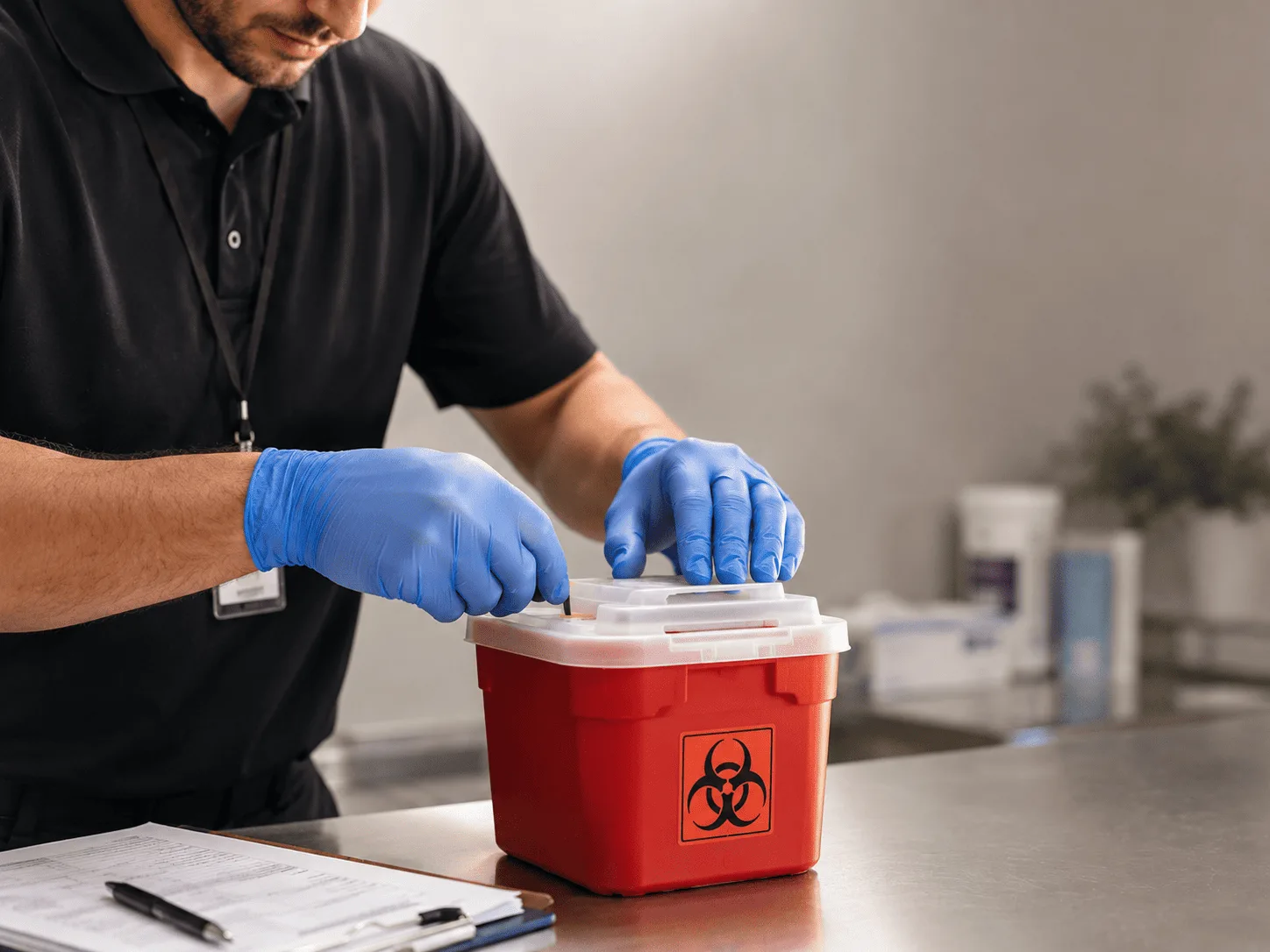 Why choose Sharps Waste Disposal in Jamesport, MO